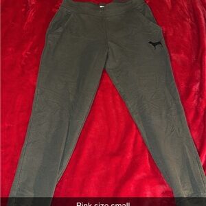 PINK Victoria's Secret Dark Gray Joggers